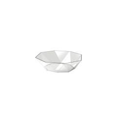 Coupe diamant en ps transparent cl 8