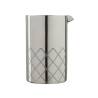 Mélangeur diamant à double paroi Urban Bar avec bec en acier inoxydable cl 70