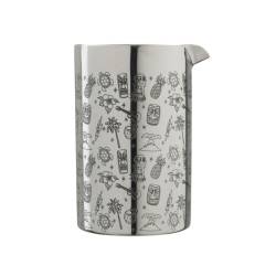 Mixing Tin Tiki Double Walled Urban Bar avec bec en acier inoxydable cl 70