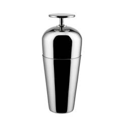 Alessi stainless steel parisienne 2-piece shaker cl 50
