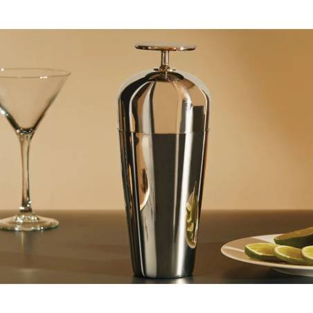 Alessi acero inoxidable parisienne coctelera de 2 piezas cl 50