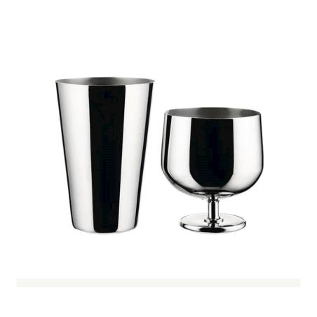 Alessi acero inoxidable parisienne coctelera de 2 piezas cl 50