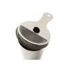 Biloxi Urban Bar double passoire en acier inoxydable 10,5 cm