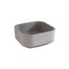 Table Caddy Elemento contenedor de hormigón 16,5x16x6,5 cm