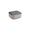 Table Caddy Élément conteneur en béton 16,5x16x6,5 cm
