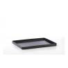 Buffet 2.0 plateau rectangulaire en pbt noir cm 40x30