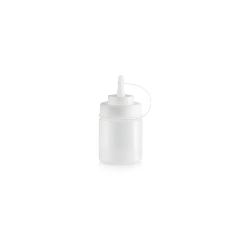 Frasco exprimible con tapón de ldpe transparente cl 23,6