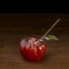 Verre Tomate 100% Chef avec paille verre borosilicate cl 65