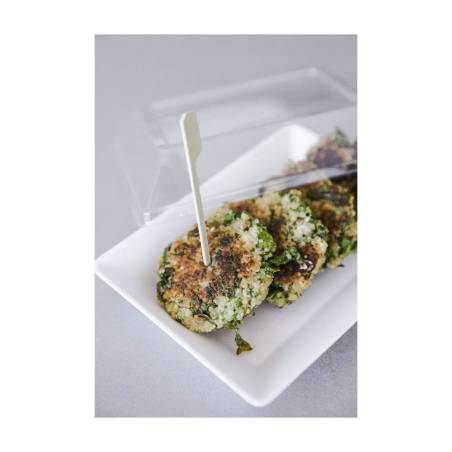 Brochettes de golf jetables en bambou 10,5 cm