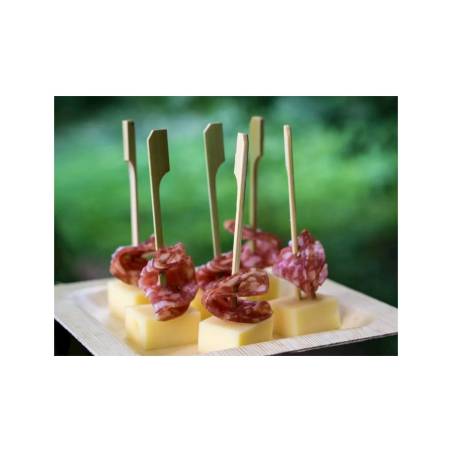 Brochettes de golf jetables en bambou 10,5 cm