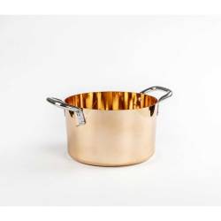 Cocotte en acrylique champagne 28x17 cm
