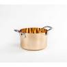 Cocotte en acrylique champagne 28x17 cm