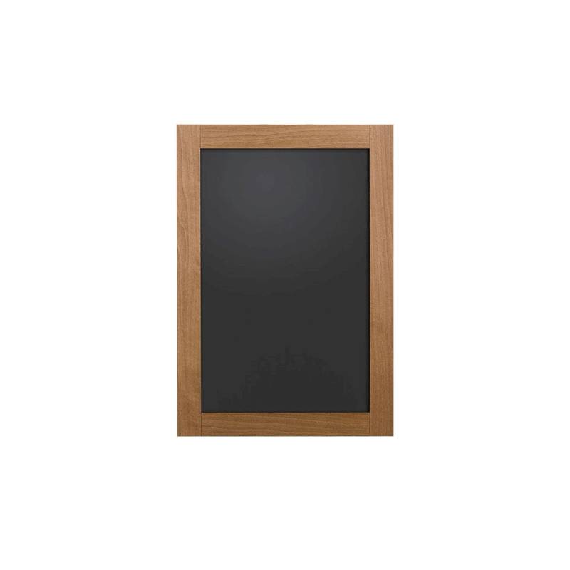 Pizarra de MDF y marco de nogal 40x55 cm
