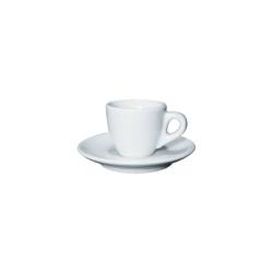 Tasse à café et assiette en porcelaine de Palerme cl 10