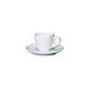 Tasse à café et assiette en porcelaine de Palerme cl 10