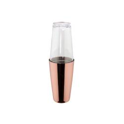 Boston 2 pièces Ilsa en acier inoxydable cuivré et verre cl 70