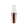 Boston 2 pièces Ilsa en acier inoxydable cuivré et verre cl 70