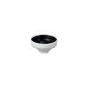 Taza de melamina blanca y negra Taiji 12x5,8 cm