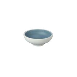 Taza de melamina azul y blanca Taiji 19x7,5 cm