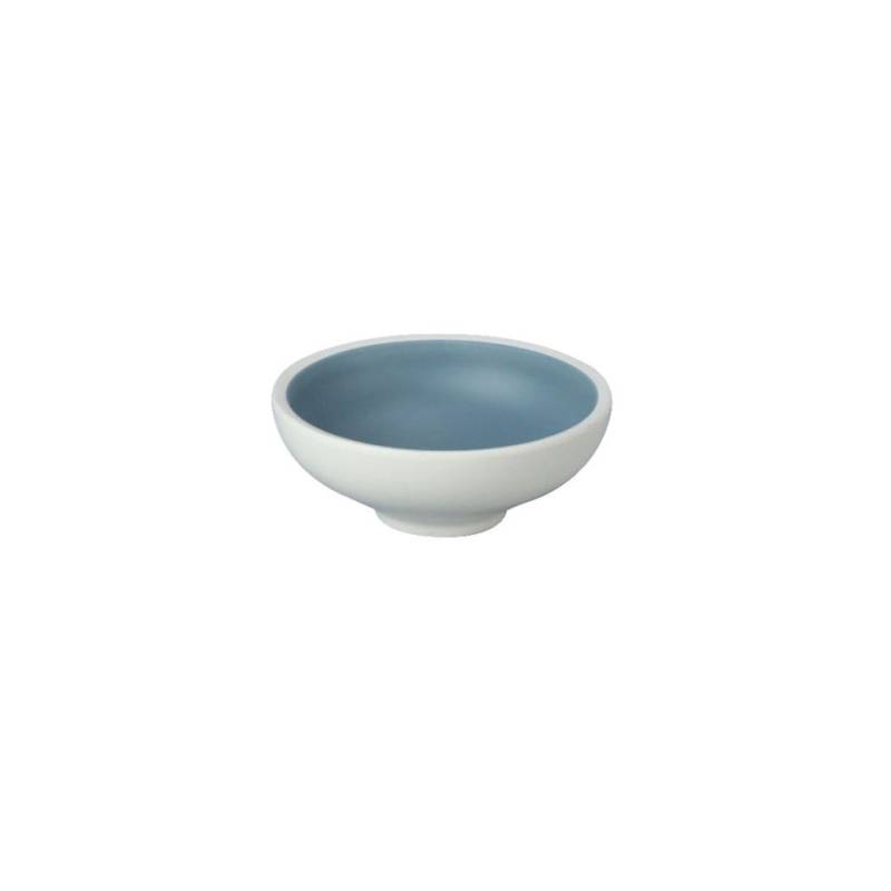 Tasse en mélamine bleue et blanche Taiji 19x7.5 cm