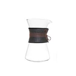 Cafetera de cristal Ilsa para café americano con banda de tela cl 90