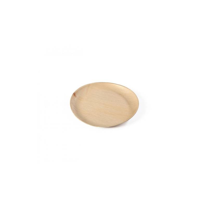 Coupe ronde en forme de feuille de palmier 12 cm