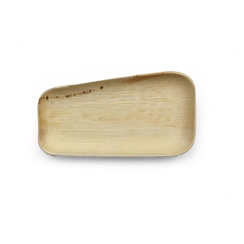 Plateau en feuilles de palmier Fine Dine 26x14 cm