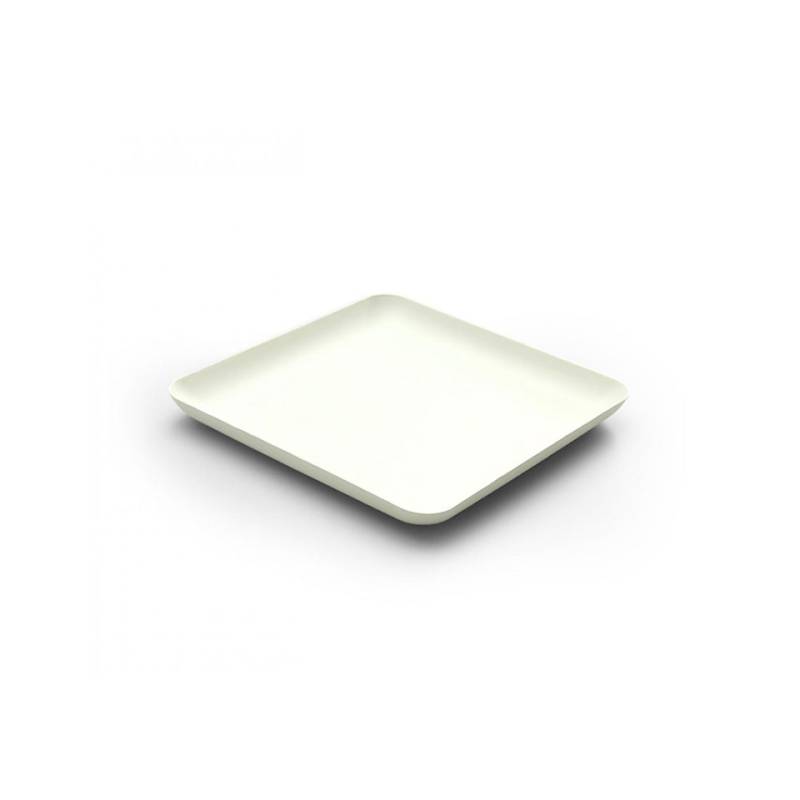 Placa plana cuadrada en bagazo cm 16
