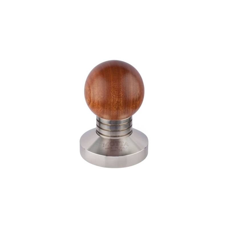 Cacillo de café burbuja de acero inoxidable con mango de madera cm 5,8