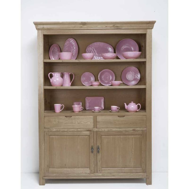 Mediterraneo Novità Home Keramik Essteller rosa cm 20