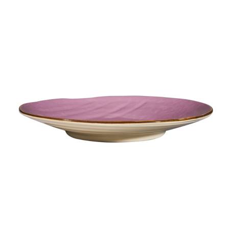 Mediterraneo Novità Home pink ceramic dinner plate 10.82 inch