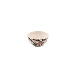 Bol en porcelaine de Kerasia avec décor de sakura 6,5x3,5 cm