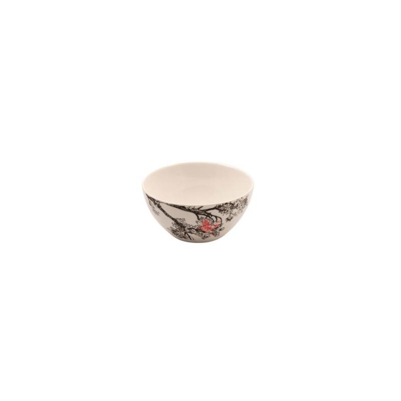 Bol en porcelaine de Kerasia avec décor de sakura 6,5x3,5 cm