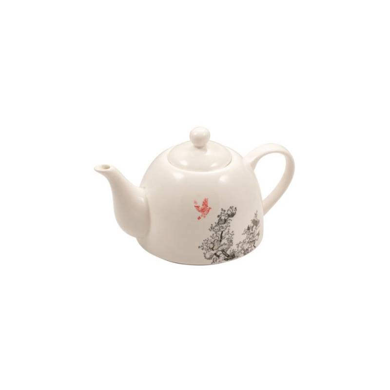 Tetera de porcelana Kerasia con decoración sakura cl 40