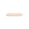 Couvercle pour conteneur Bionic en bagasse brune 24x14 cm