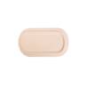 Couvercle pour conteneur Bionic en bagasse brune 24x14 cm