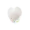 Recipiente desechable para ensaladas en papel decorado vegetal cl 100