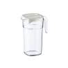 Pichet empilable avec couvercle en polycarbonate lt 1,8