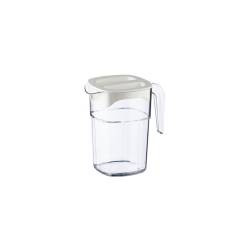 Jarra apilable con tapa de policarbonato lt 1.4