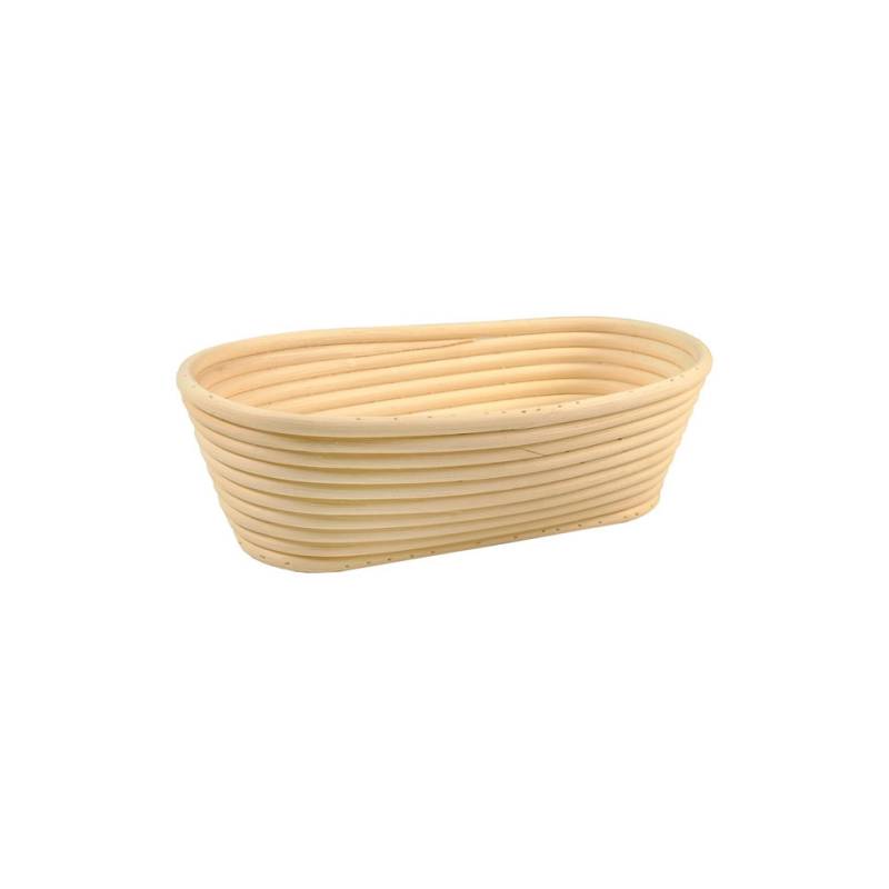 Panier à levain ovale en bois 25x14 cm