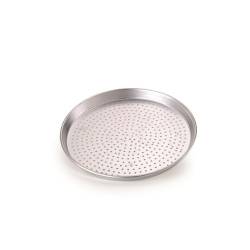 Plaque de cuisson conique perforée en aluminium 28 cm