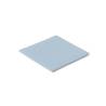 Plateau carré Lab en porcelaine bleue 18,5 cm