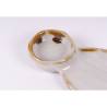 Earth Roots plat rustique en porcelaine 22x10 cm