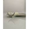 Terra Radici plat à pelle en porcelaine glace sèche 26.5x25 cm
