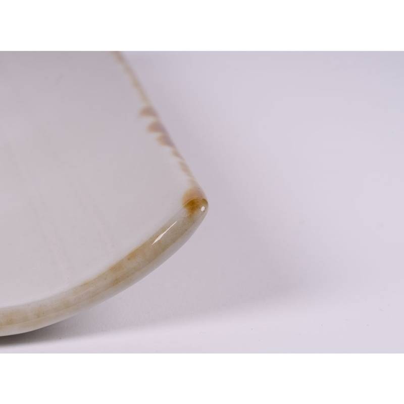 Roots Soul Tile rustic porcelain dish 13.78x5.90 inch