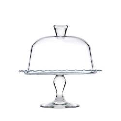 Pasabahce Mini Patisserie verre avec dôme cm 26