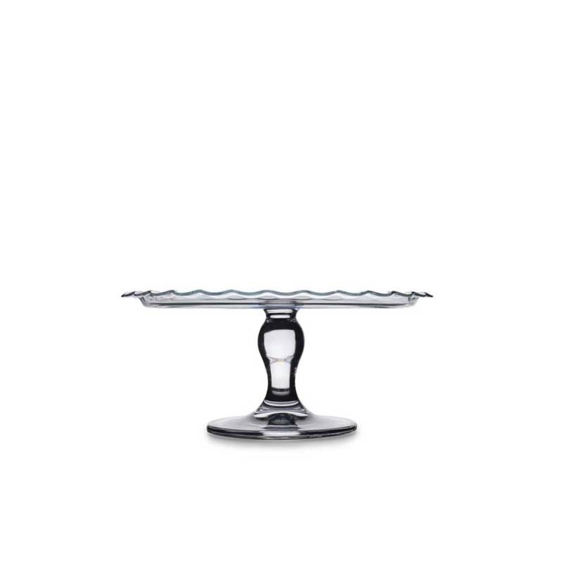 Mini Patisserie Pasabahce porte-gâteau en verre 26 cm
