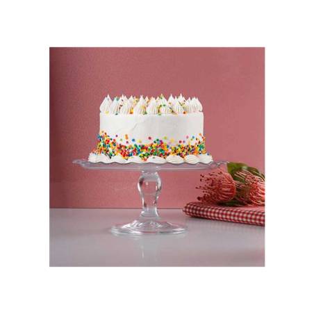 Mini Patisserie Pasabahce porte-gâteau en verre 26 cm