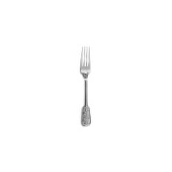 Tenedor dulce de 3 puntas de acero inoxidable satinado Versailles 14 cm
