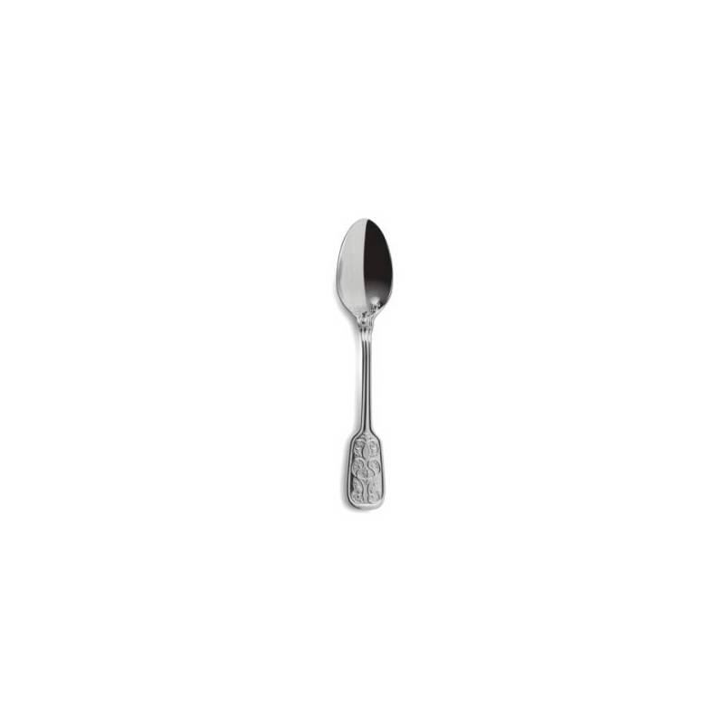 Cuchara de café Versalles de acero inoxidable satinado 14 cm